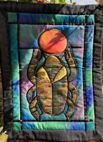 Scarab with Sun